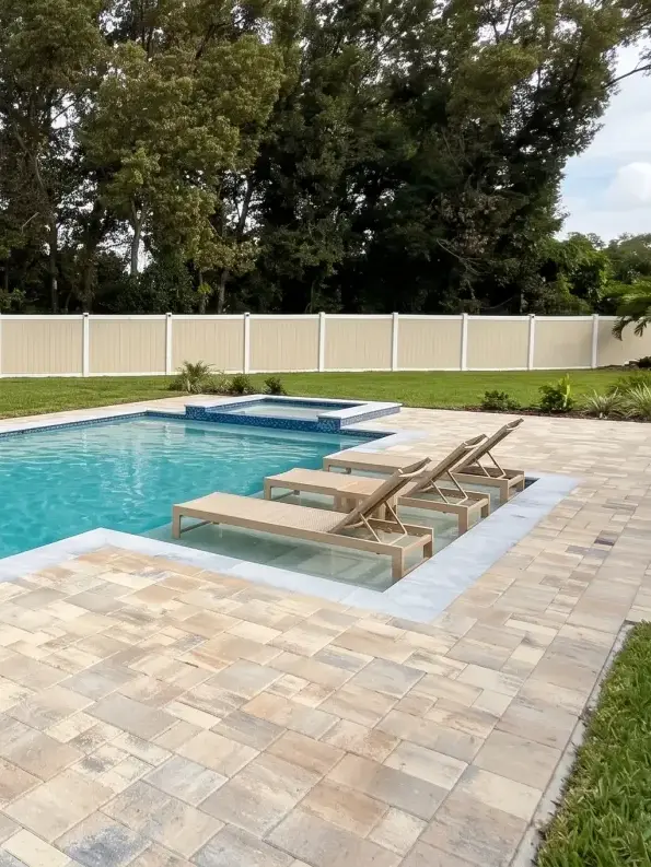 Ardele Court Residence completed pool — Apopka, FL