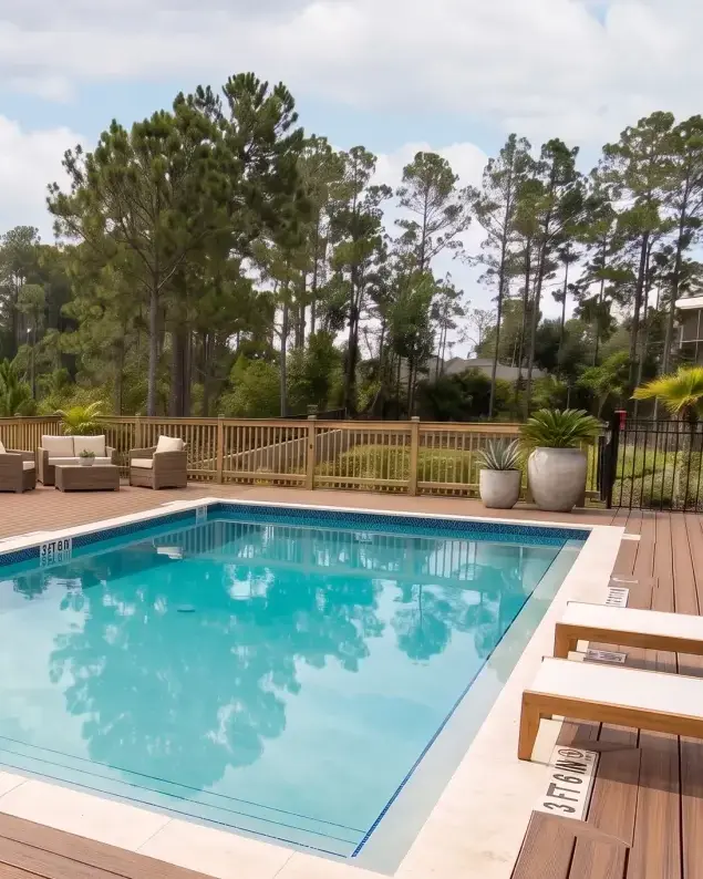Cardinal Street Aquatic Center architectural pool visualization — Deltona, FL