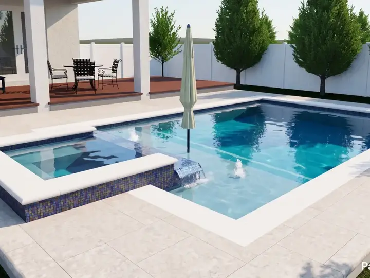 East Kings Way Residence completed pool — Winter Park, FL