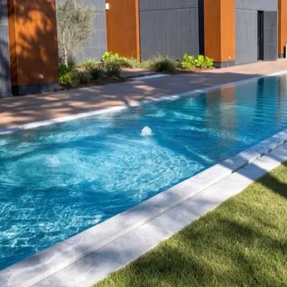 modern lap pool — custom pool by Grunit