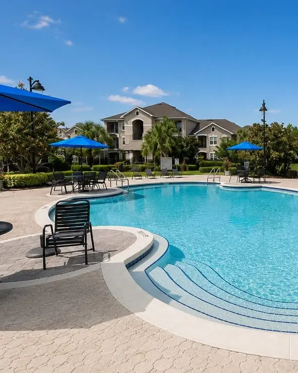 Commercial pool project by Grunit