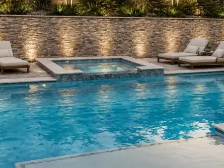 Pool and spa project by Grunit
