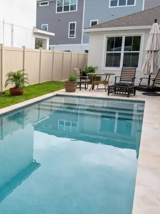 Forest Circle Residence completed pool — Downtown Orlando, FL