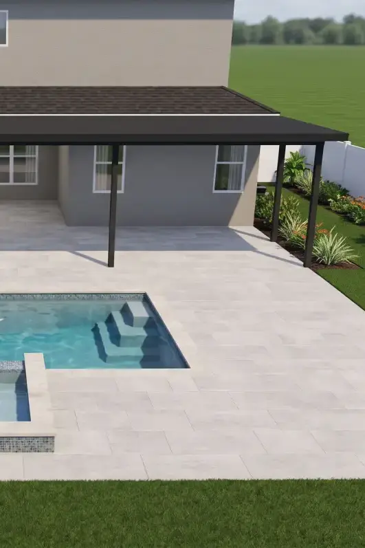 Rock Maple Bend Residence architectural pool visualization — Central Florida