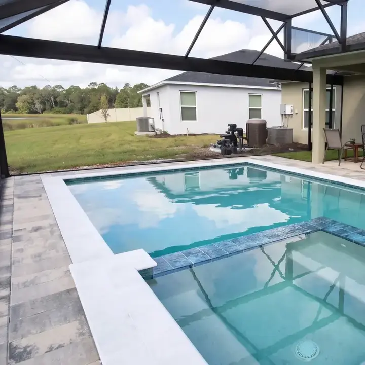 Sanctuary Drive Residence architectural pool visualization — Clermont, FL
