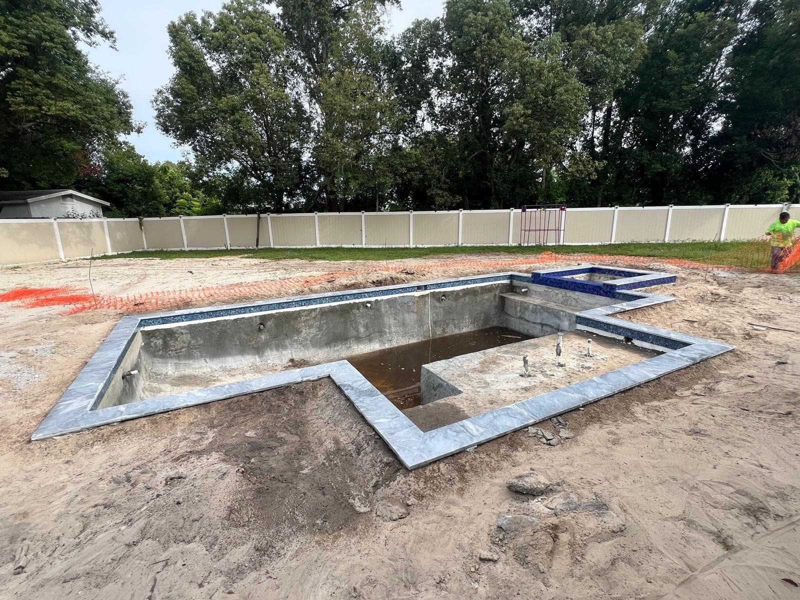 Taking Shape — Ardele Court Residence pool build