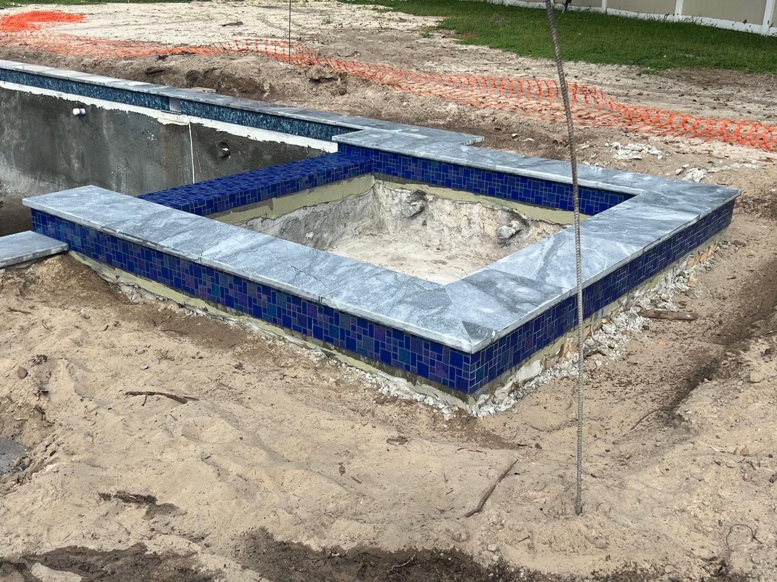 Steel & Shell — Ardele Court Residence pool build