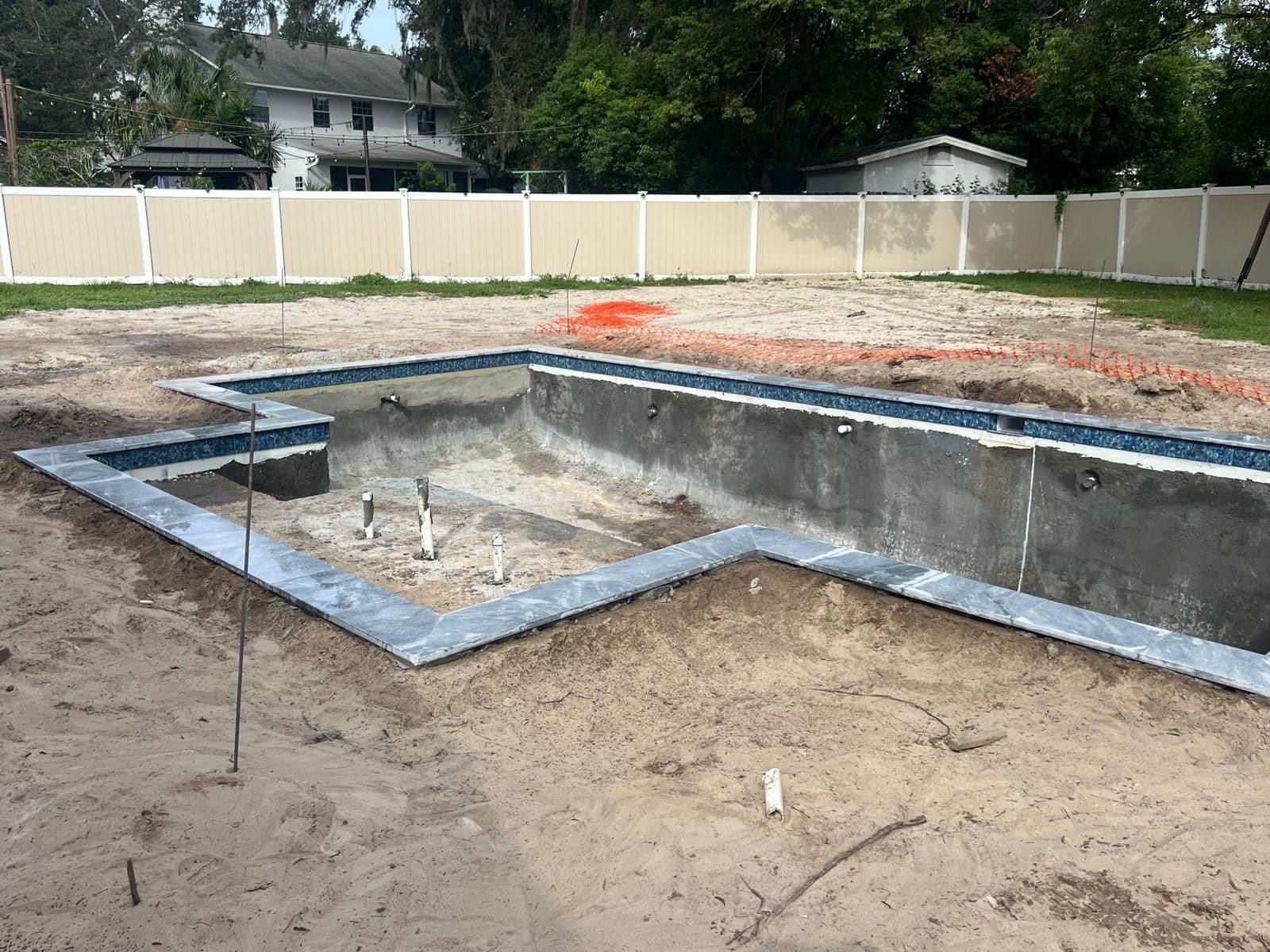 Surfaces & Systems — Ardele Court Residence pool build