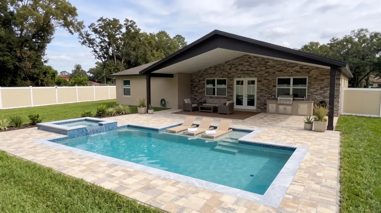 Ardele Court Residence pool project — Apopka, FL