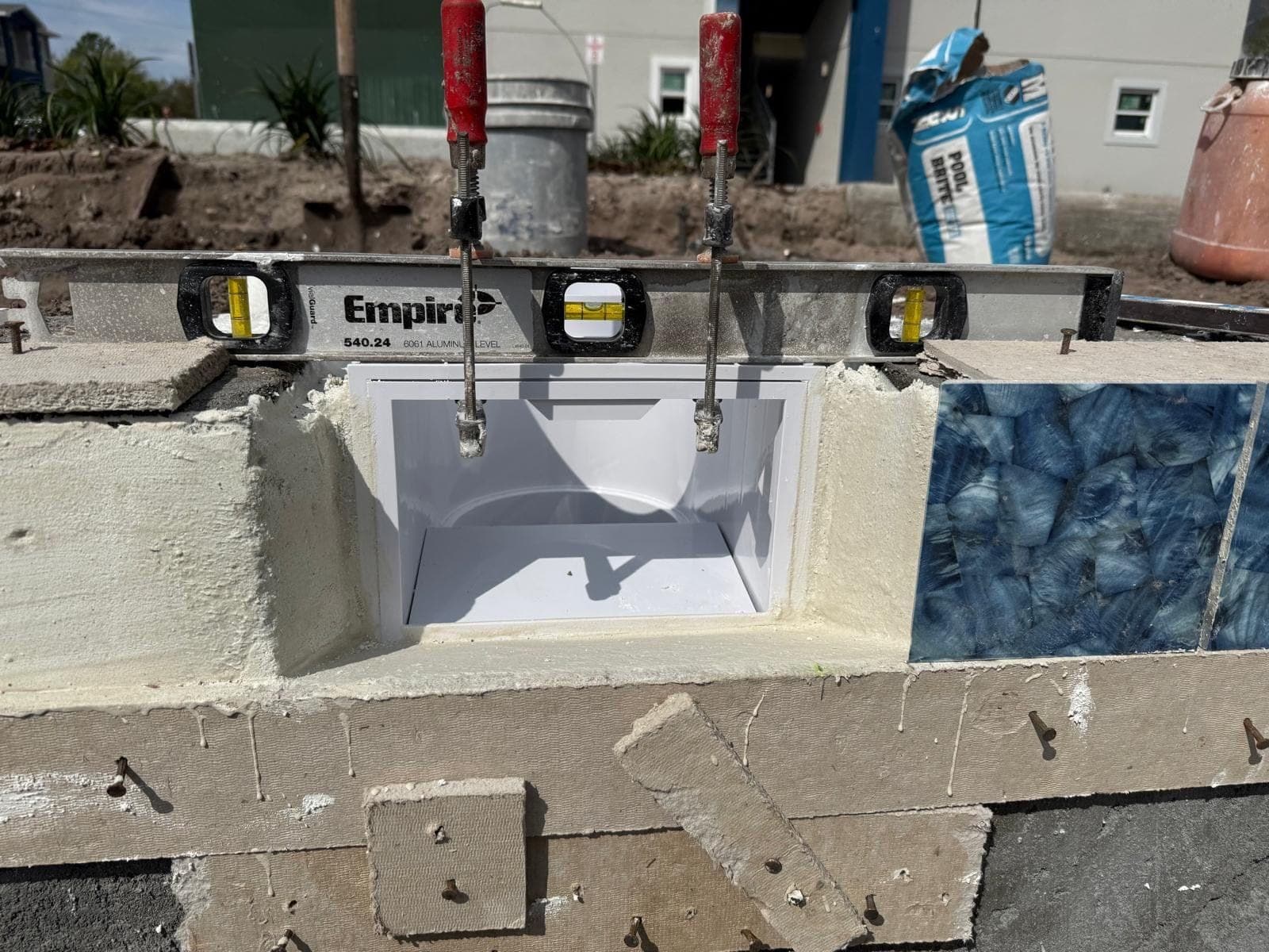 The Finish Line — Cardinal Street Aquatic Center pool build