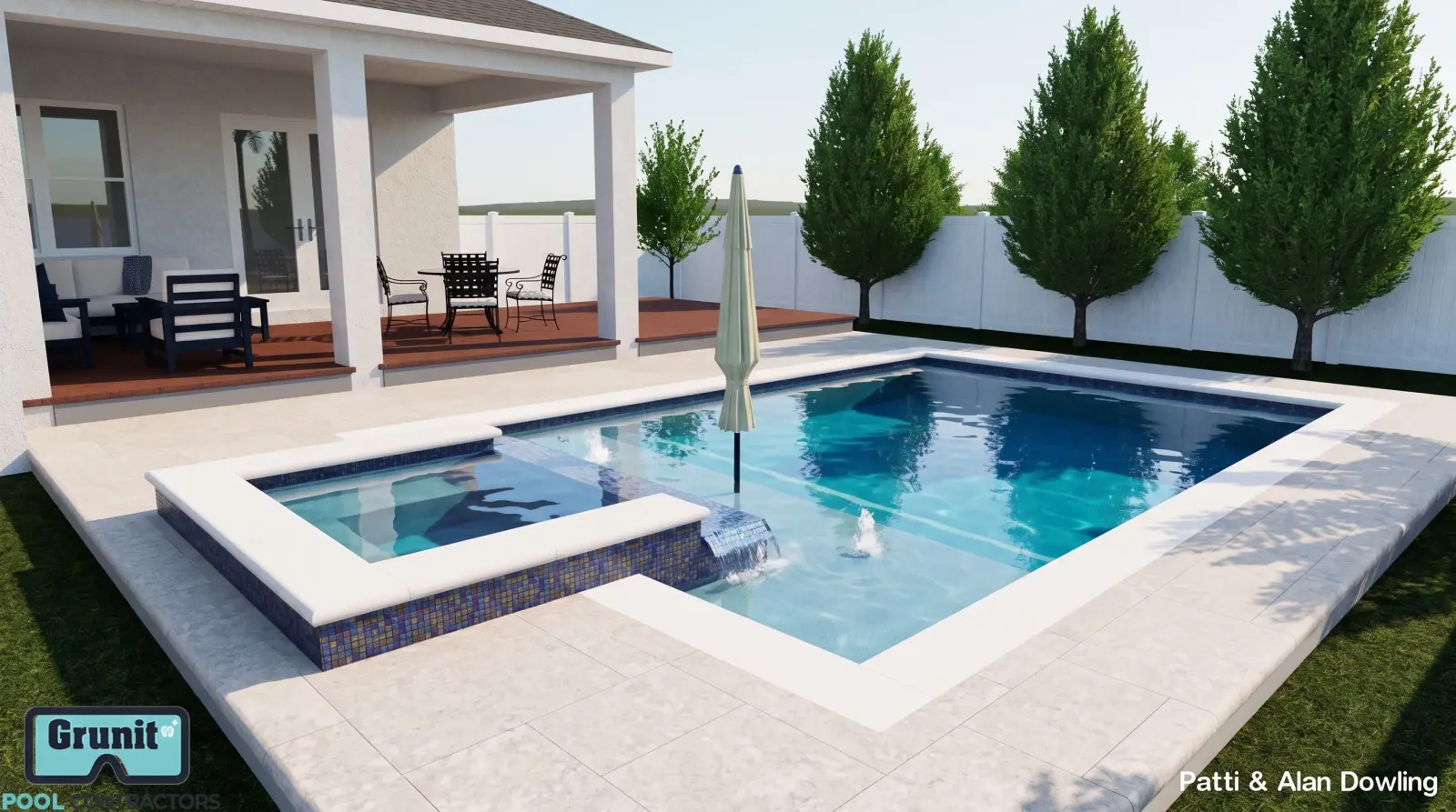 The Finish Line — East Kings Way Residence pool build