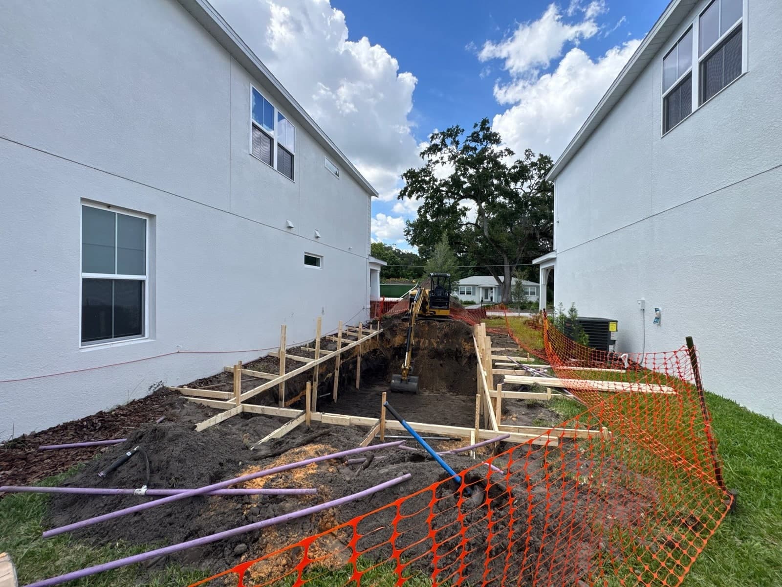 Taking Shape — Forest Circle Residence pool build