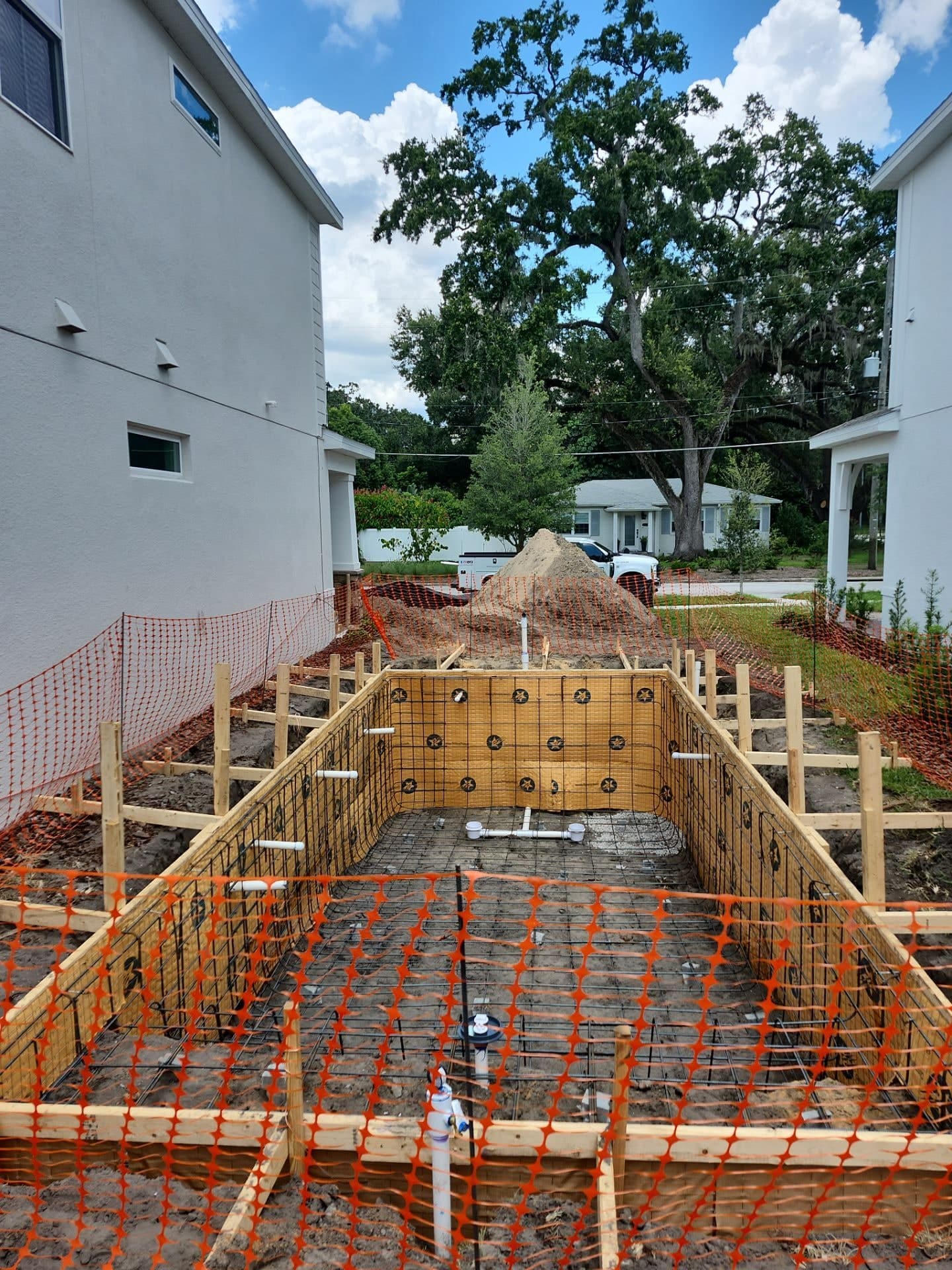 Steel & Shell — Forest Circle Residence pool build
