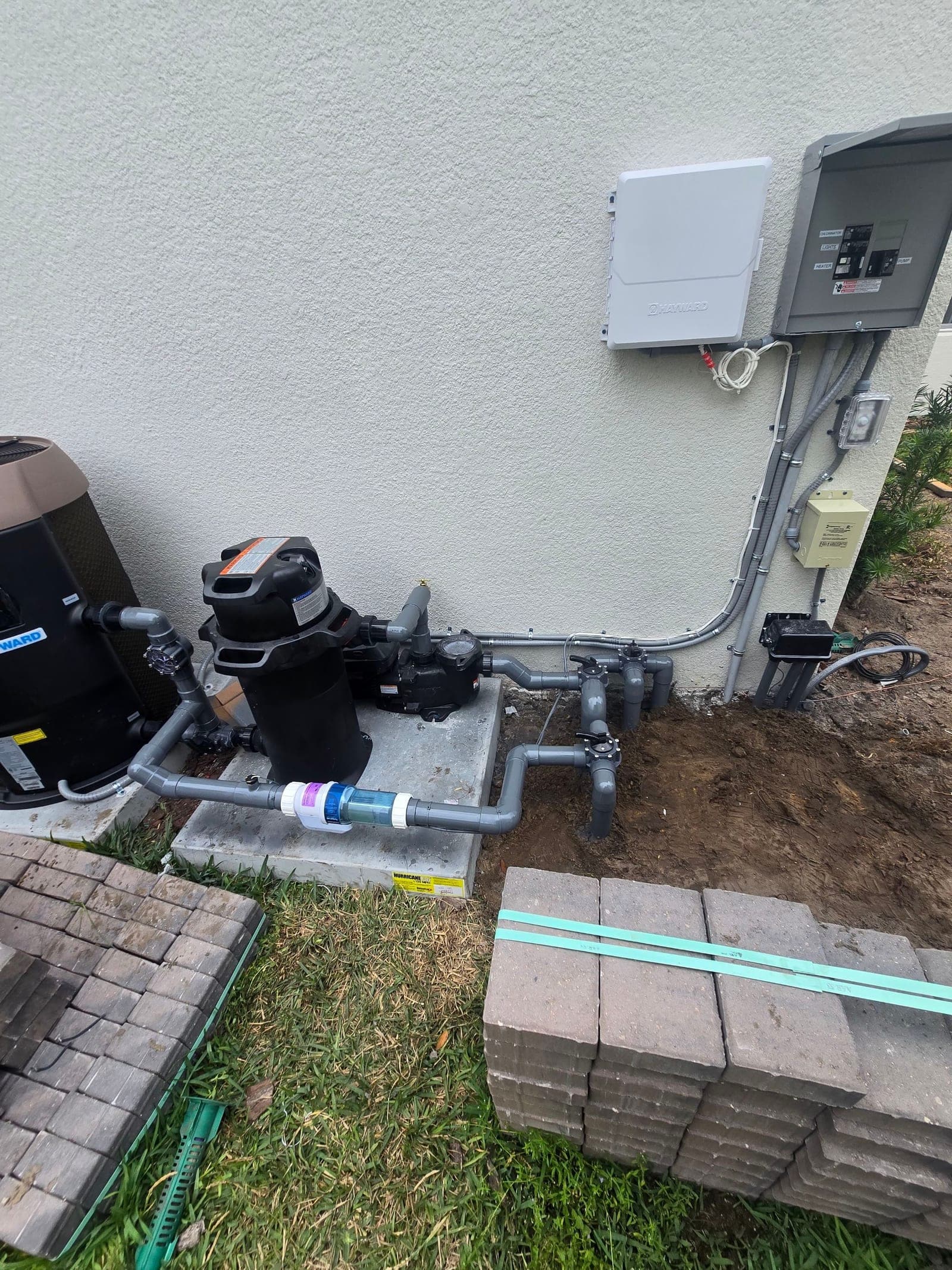Surfaces & Systems — Forest Circle Residence pool build