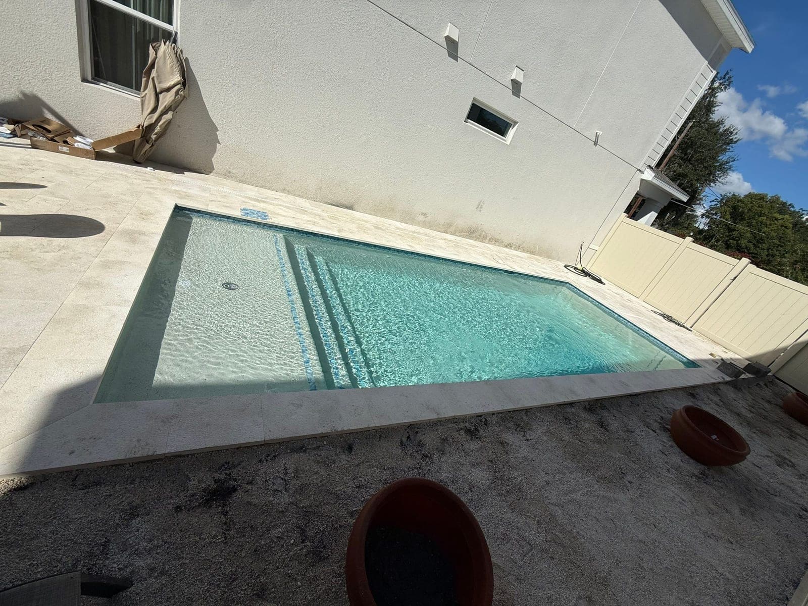 The Finish Line — Forest Circle Residence pool build