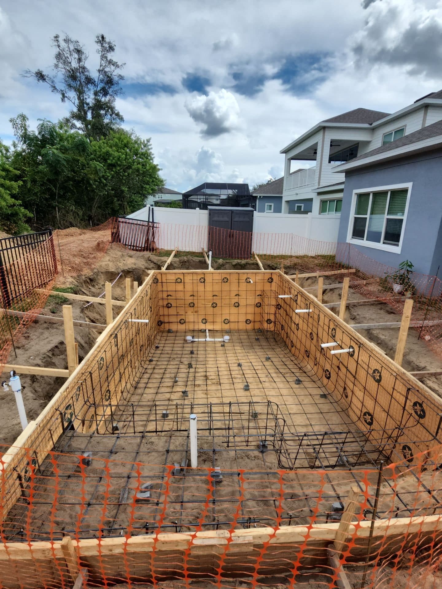 Steel & Shell — Larkspur Lake Drive Residence pool build