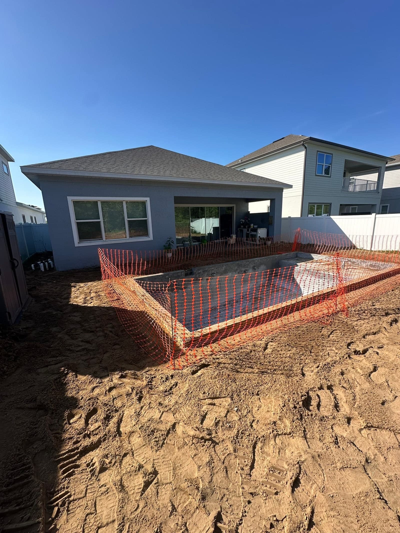 The Gunite Cures — Larkspur Lake Drive Residence pool build