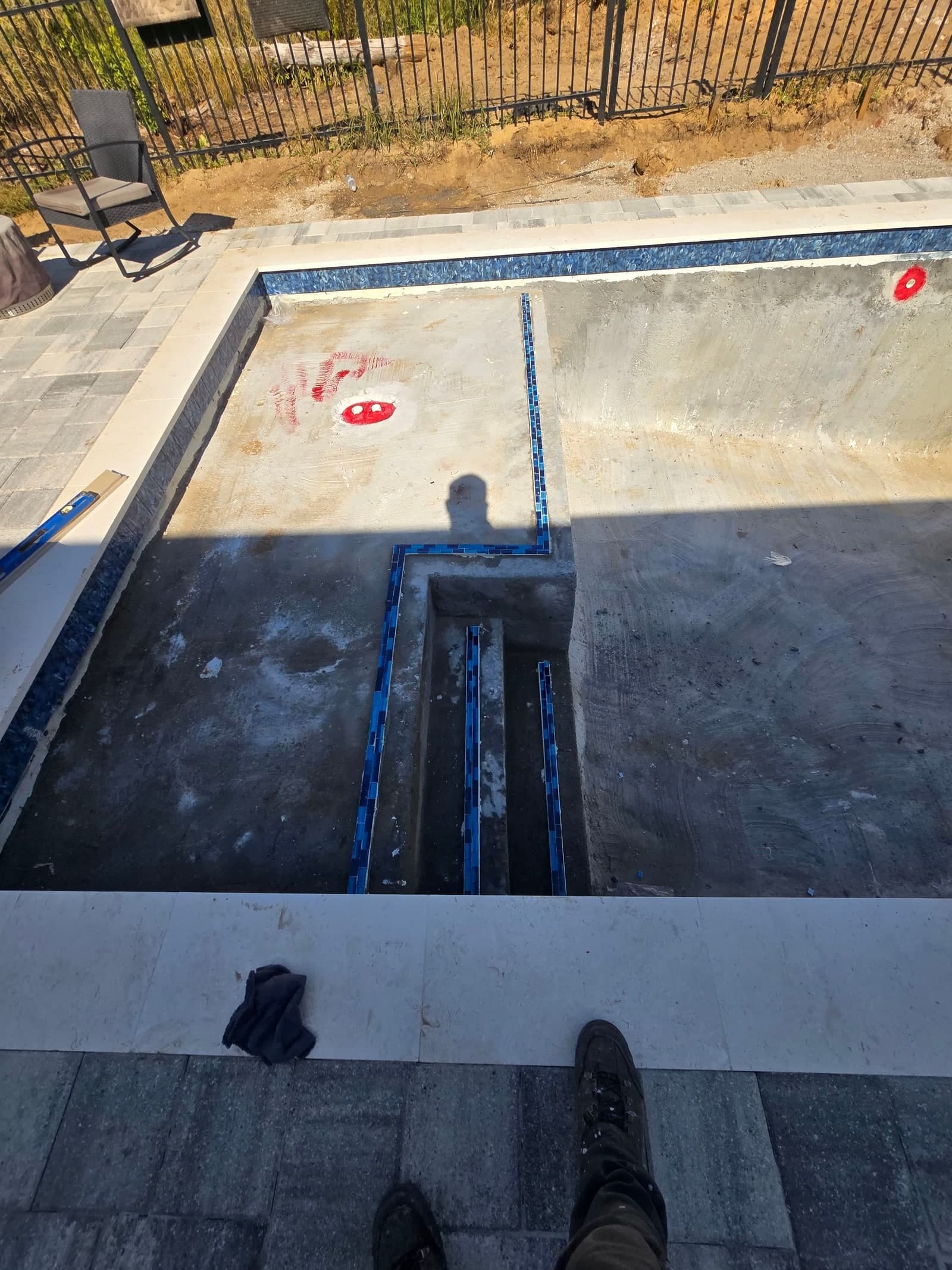 Surfaces & Systems — Larkspur Lake Drive Residence pool build