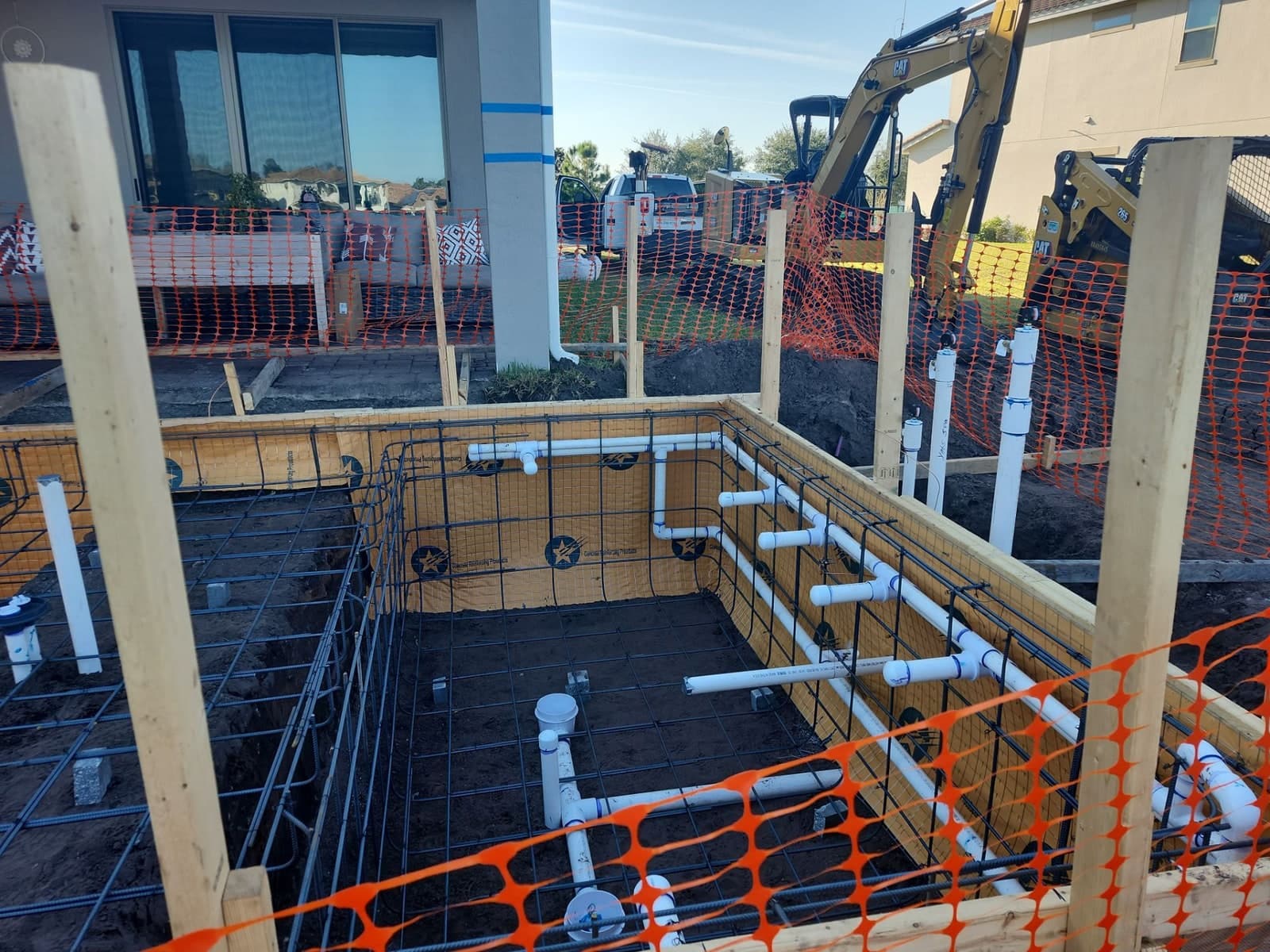 Steel & Shell — Oakenshaw Lane Residence pool build