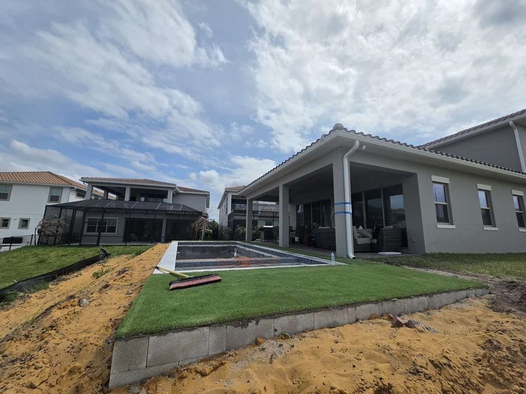 The Finish Line — Oakenshaw Lane Residence pool build