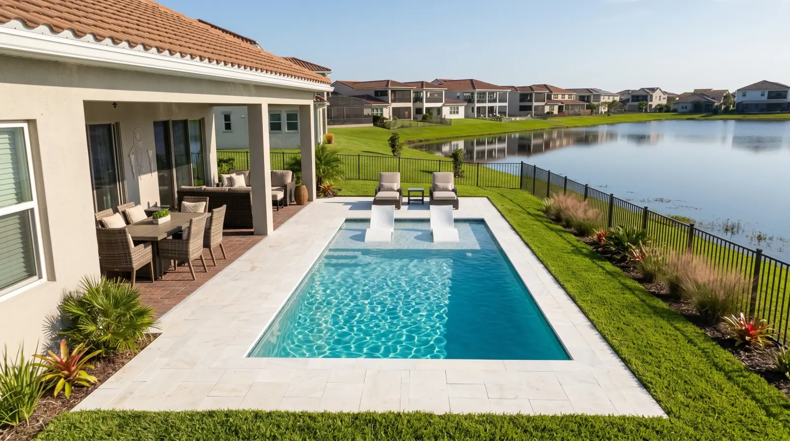 Oakenshaw Lane Residence pool project — Lake Nona, FL