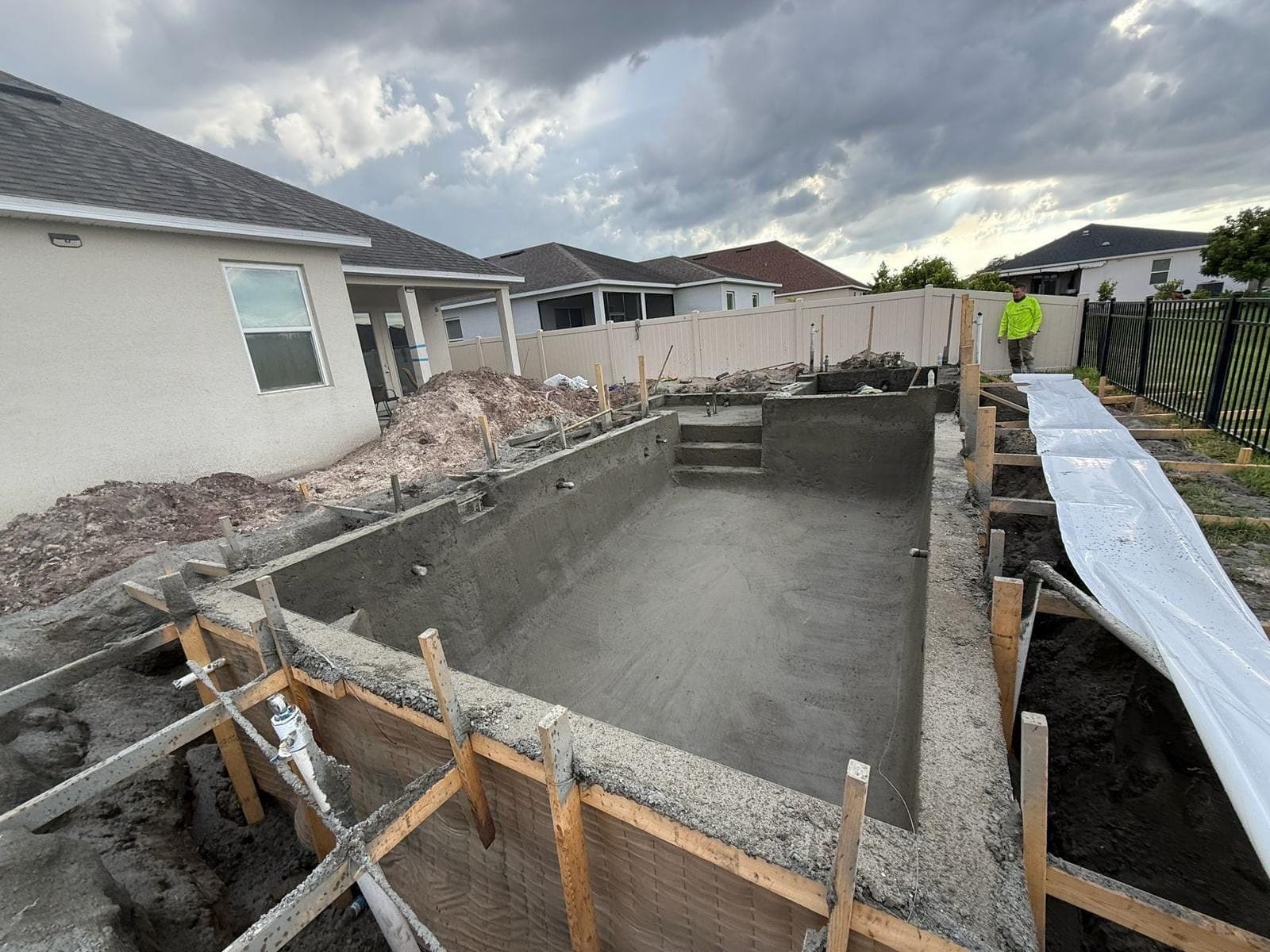 Breaking Ground — Plumas Way Residence pool build