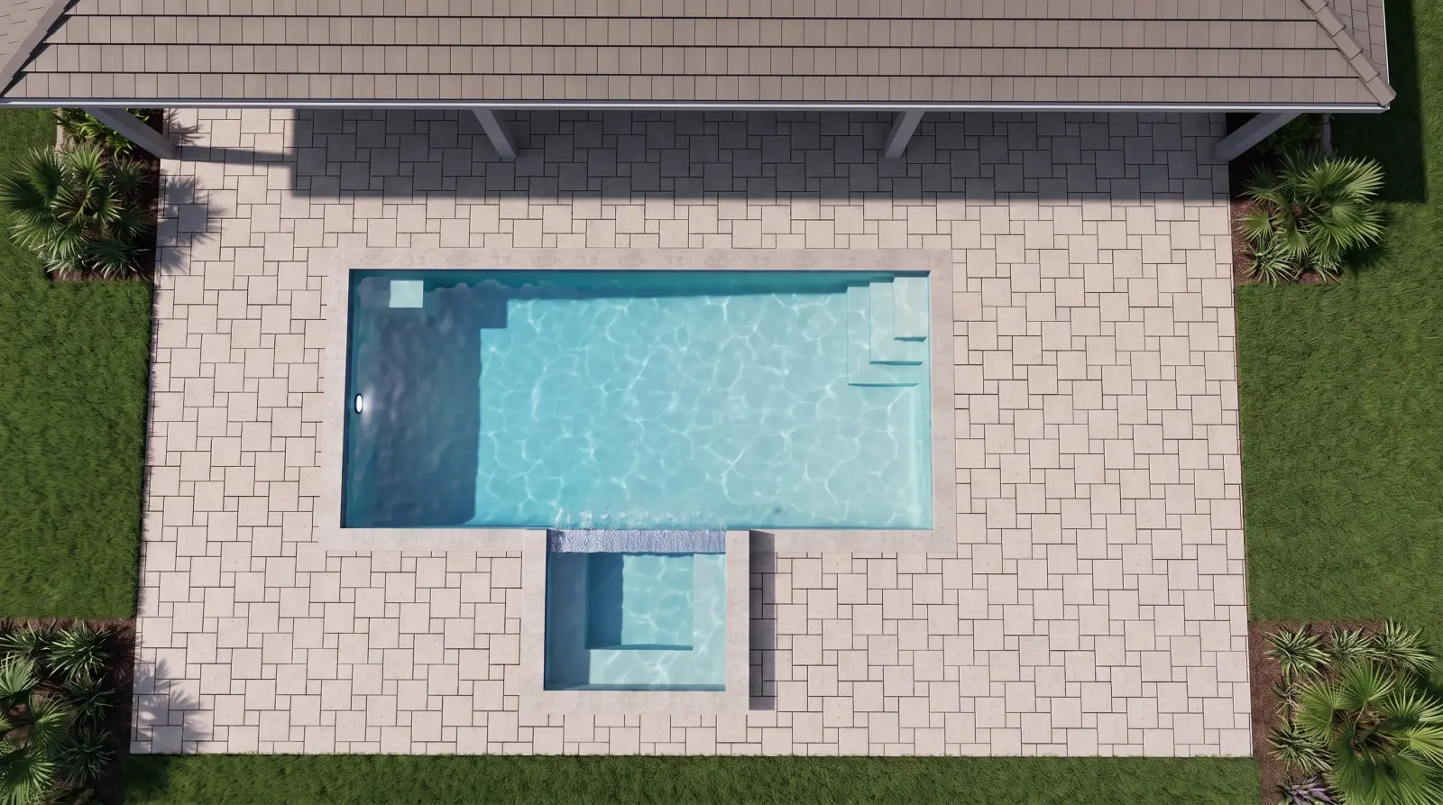 3D design rendering for Rock Maple Bend Residence, view 2 of 2