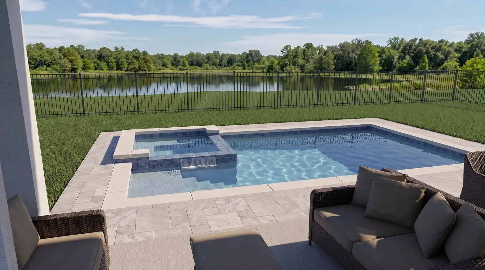 3D design rendering for Sanctuary Drive Residence, view 2 of 2