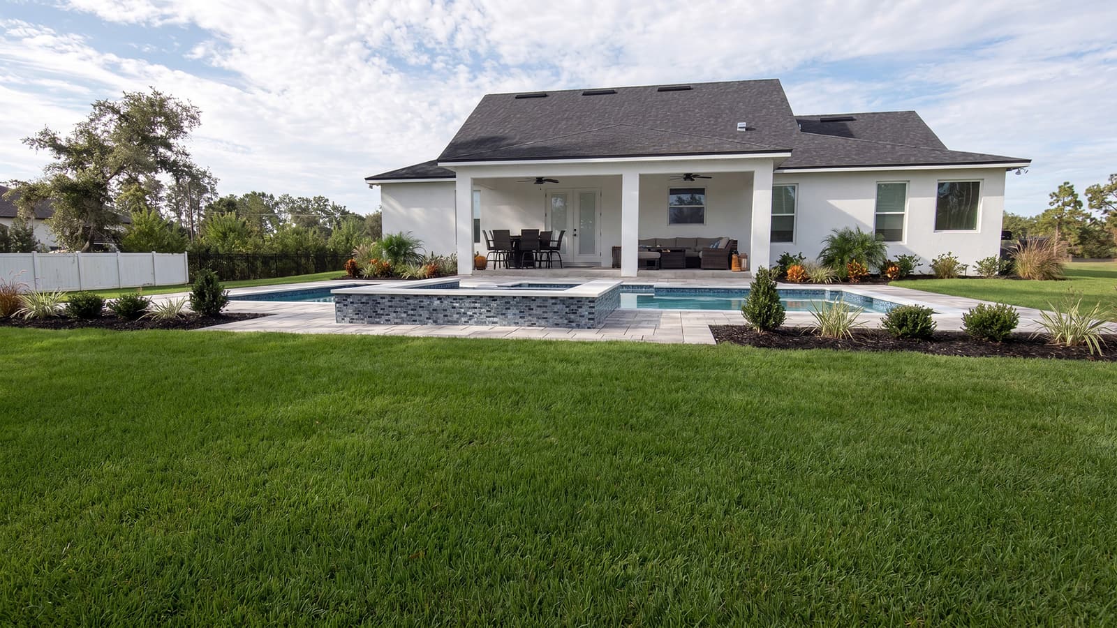 Seaview Street Residence completed poolscape — view 6