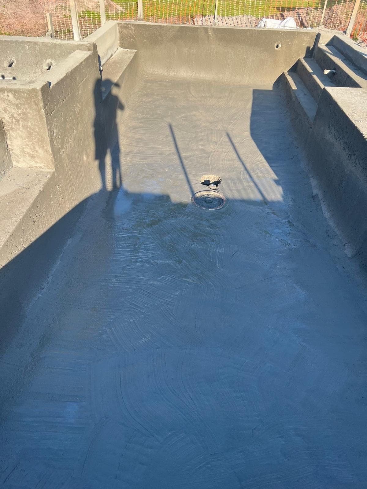Waterproofing — Seaview Street Residence pool build