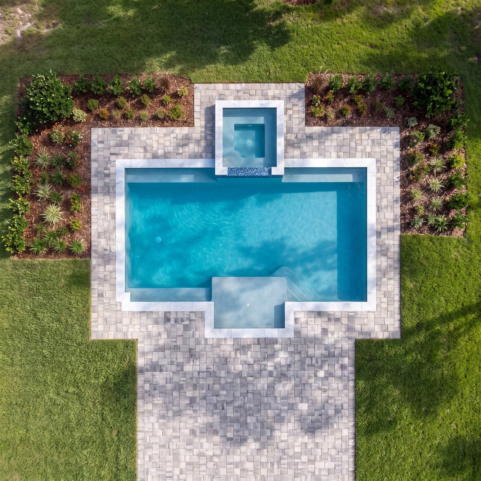 Seaview Street Residence completed poolscape — view 4