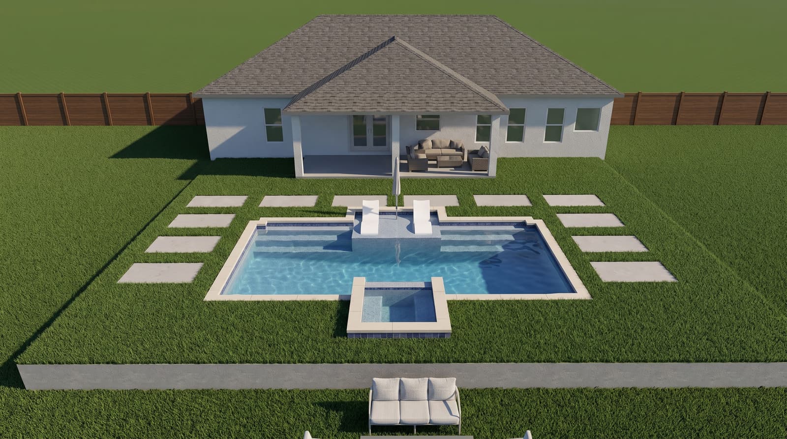 3D design rendering for Seaview Street Residence, view 1 of 1